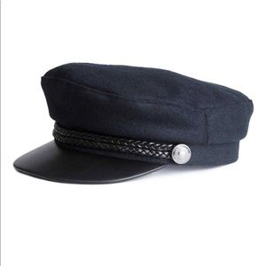 H&M Navy baker boy hat